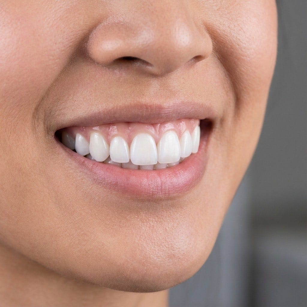 Professional LED teeth whitening treatment